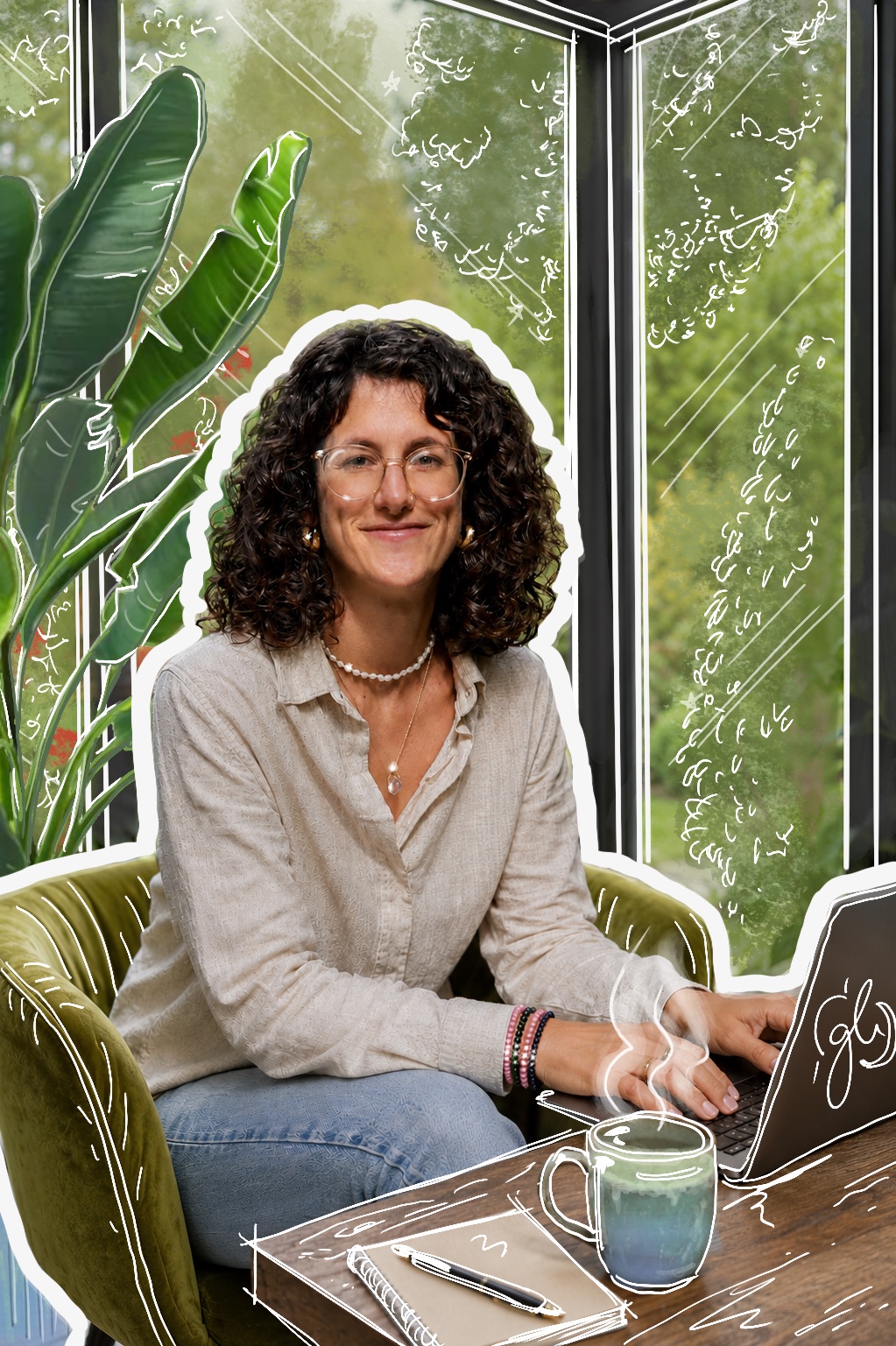 gloria gh business portrait art wintergarten