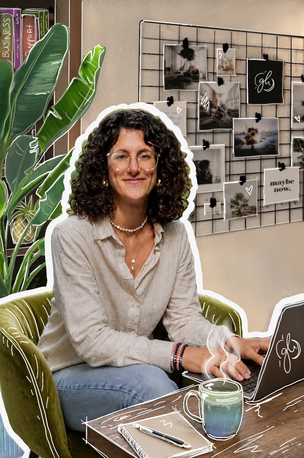 gloria gh business portrait art 02